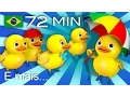 Download Lagu Cinco patinhos | E muitas mais Canções de Ninar | 72 min da LittleBabyBum!