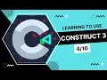 04 Learning To use Construct 3 Adding Events To The Event Sheet