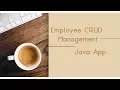 Employee Management CRUD - JAVA App