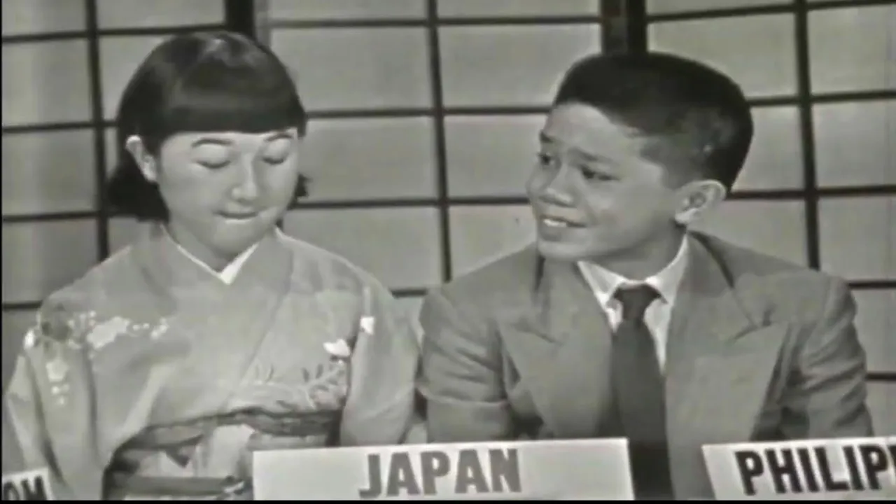1956 High School Exchange Students in USA Debate on Prejudice (2): Philippines, Japan, UK, Indonesia 1956 High School Exchange Students in USA Debate on Prejudice (2): Philippines, Japan, UK, Indonesia