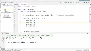 ArrayList Problem Set Solution Walkthrough
