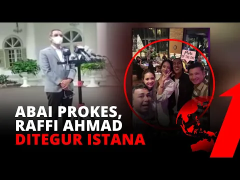 Abai Protokol Kesehatan Usai Divaksin, Raffi Ahmad Ditegur Istana | tvOne