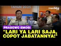 Prabowo Skakmat Bupati Kabur Saat Bencana: Lari Ya Lari Saja, Copot Jabatannya!
