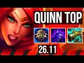 QUINN vs AATROX TOP KR Diamond 26 11