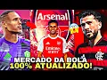 Download Lagu MERCADO DA BOLA!  RODRYGO NO ARSENAL, MIKEY NO FLAMENGO, JOHN NO MANCHESTER UNITED E MAIS!