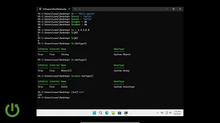 MICROSOFT Windows PowerShell - Data Types Explained