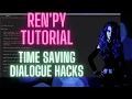 RenPy Tutorial Advanced Dialogue Tricks