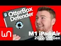 OtterBox DEFENDER PRO for M1 iPad Air 2022 5th Gen Unboxing