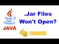 How to Run Executable Java jar Files in Windows