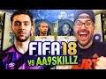 TASS VS AA9SKILLZ ON FIFA 18 ULTIMATE TEAM THIERRY VS PELE