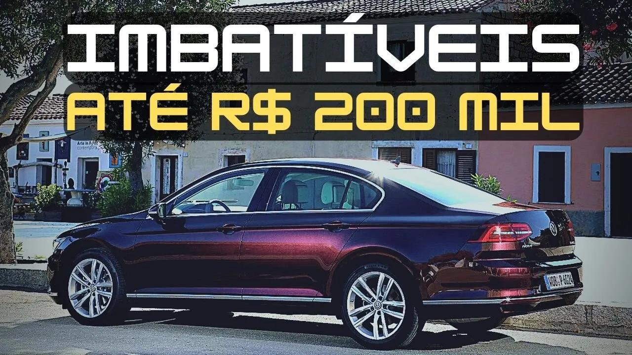 MELHORES CARROS PREMIUM PARA COMPRAR ATÉ R$ 200 MIL
