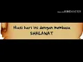 Lantunan sholawat ANIL ALTAF "YA RABBANA A'TARAFNA"