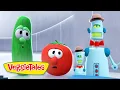 VeggieTales Don t be Scared of the Future The Veggies Meet Robots