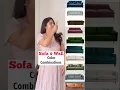Download Lagu Sofa \u0026 Wall Color Combinations! #sofacolors #colorcombinations #homedesigninspiration #interiorhack