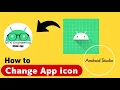 How to Change App Icon in Android Studio 2023 Android Beginner Tutorials Android Studio
