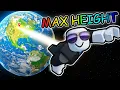 Lagu reaching MAX height in Roblox fly to space...