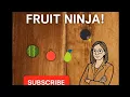 I Built a Fruit Ninja Game in Python Pygame Gameplay Demo demo code vedio