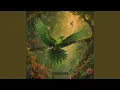 Sidra Hassouna Green Bird Flying in Paradise
