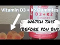 Showing the FEATURES INGREDIENTS of VitaRenew Vitamin D3 K2 Gummies Supplement PRODUCT REVIEW