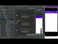 Android tutorial bottom app bar with a floating action button