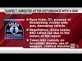 Kearney police arrest man after report of disturbance involving a gun