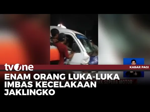Jaklingko Ugal-ugalan hingga Alami Kecelakaan, 6 Orang Luka-luka