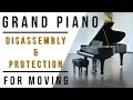 Download Lagu How to Move a Grand Piano - How to Disassemble \u0026 Protect a Grand Piano For Moving - Step by Step