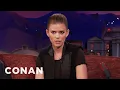 Kate Mara Used To Sneak Into Rent During Intermission CONAN on TBS