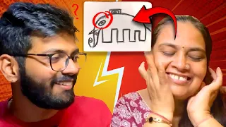Brutally ROASTING My MOM'S ART!! (WENT WRONG;)