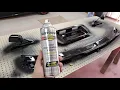 Painting with Rustoleum Professional Rattle Cans Gloss Black