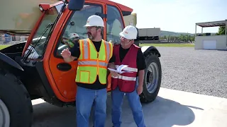 JLG Telehandler Walkaround Inspection