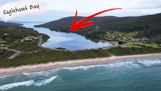 E123 – Transiting Denison Canal, Plunkit Point Convict Coal Mine & Eaglehawk Neck