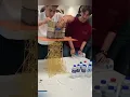 Students asked To Make Spaghetti Tower Can it hold This Much Weight