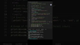 Python 3 Error Handling Using Try-Except Blocks