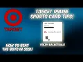 Best Target Online Restock Method to Beat the Bots How to Buy Sports Cards on Target com in 2021
