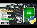ZKTeco Fingerprint Capture with Python Enterprise Biometric Device Integration Demo ZK4500