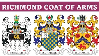 Richmond Coat of Arms Family Crest - Symbols Bearers History