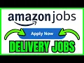 How To APPLY For AMAZON DELIVERY JOBS Online QUICK EASY 2026