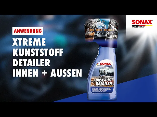 Automobilinis valiklis SONAX Xtreme, Plastic Detailer, plastikinėms dalims, 500ml