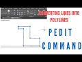 HOW TO USE PEDIT COMMAND