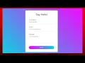 How To Create Animated Contact Form By HTML CSS-Contact Form Design 2020-Series 4