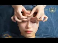 Asmr Massage for Sleeping Asmr Head Nape Facial Massage with Pink Mask Moxibustion