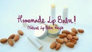 HOW TO MAKE LIP BALM WITH ESSENTIAL OIL AND BEESWAX | DIY LIP BALM WITH SAFFRON AND COCONUT OIL NOTE. 