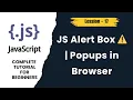 JavaScript Alert Box in Hindi Learn alert Function Step JavaScript for Beginners Lesson 17