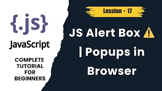 JavaScript Alert Box in Hindi Learn alert Function Step JavaScript for Beginners Lesson 17