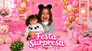 ELA DECIDIU PREPARAR UMA FESTA SOZINHA🎂🎈