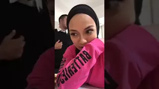 neelofa suap zul ariffin makan ti amo sweetheart 100 hari