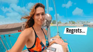 WATCH THIS before moving on your sailboat! All the things I wish I knew 3 years ago 🤦🏻‍♀️  #83