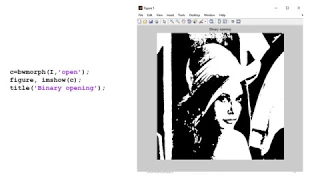 MATLAB PROGRAM TO STUDY THE VARIOUS MORPHOLOGICAL OPERATIONS