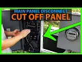 What Is a Cut Off Panel - Main Disconnect Using 200a Feed-Thru Lug Outdoor Load Center